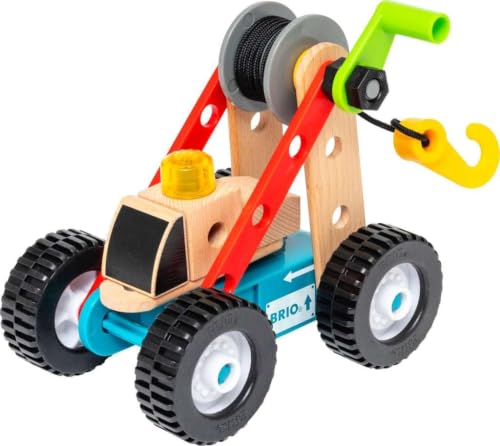 BRIO Builder Pullback Construction Set - Learning, Building and Educational Toys for 3 Year Olds and Up - style: Pullback Set