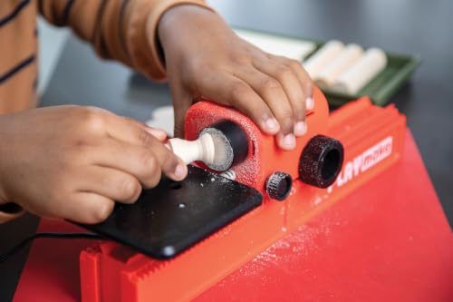 PLAYMAKE 4 in 1 Creative Workshop Safe for Children 5+ for Wood & Cardboard