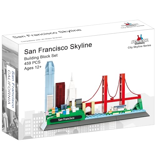 Apostrophe Games San Francisco Skyline Building Block Set - 459 Pieces