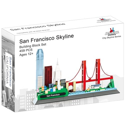 Apostrophe Games San Francisco Skyline Building Block Set - 459 Pieces