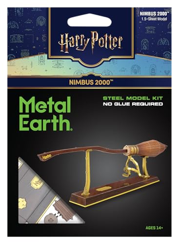 Metal Earth Harry Potter Nimbus 2000 3D Metal Model Kit Fascinations