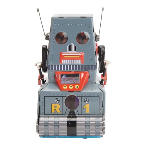 Toy Robot Toy Retro Tinplate Clockwork Mechanical Robot Robot Collectable Touet for Children Adults Christmas Birthday Photography Prop Home Decoration