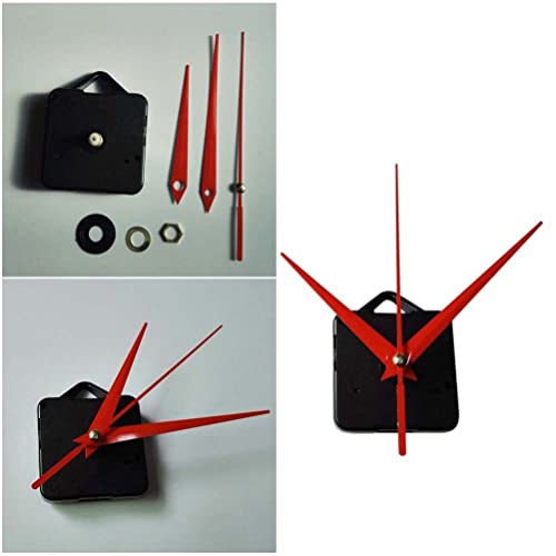 Clock Mechanism Replacement, Long Shaft Quartz Clock Movement DIY Clock Repair Kit