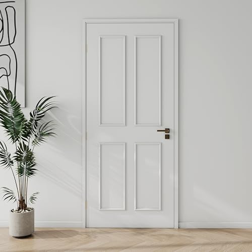 Colingmill 1 Set Peel and Stick Door Moulding Trim Kit, Narrow - size: Narrow