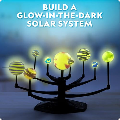 National Geographic Glow in the Dark Solar System Model for Kids Ages 8-12 - style: Solar System Model