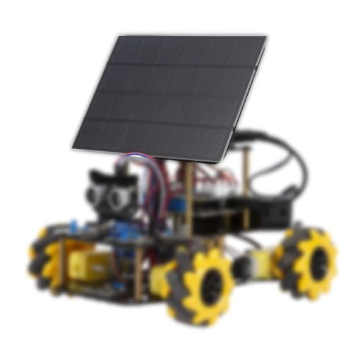 ACEBOTT Smart Car kit Functions STEM Coding for Ages 16+ Solar Energy Expansion Pack(Without Car)-Solar Panel Pack Solar Module Durable Outdoor Solar Charger