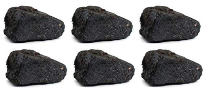 EISCO 6PK Raw Lodestone, Mineral Specimens - Approx. 1" - Geologist Selected & Hand Processed - Great for Science Classrooms - Class Pack