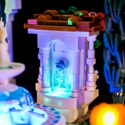 LED Lighting Compatible with Lego Fountain Garden 10359, Light Kit Compatible with Lego 10359 Fountain Garden, NOT Included The Model Set (Standard Version)