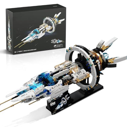BNG Spaceship Building Set for Adults, Space Building Blocks - style: Spaceship Set