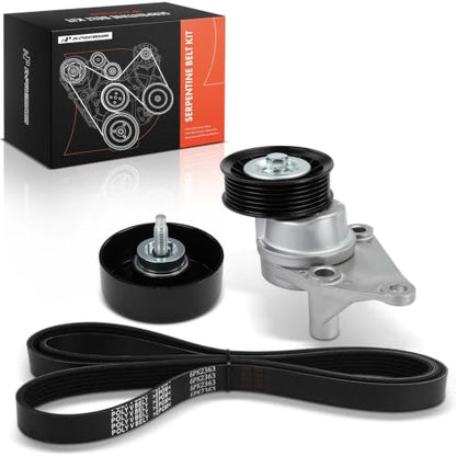 A-Premium Engine Serpentine Belt Drive Kit with Tensioner