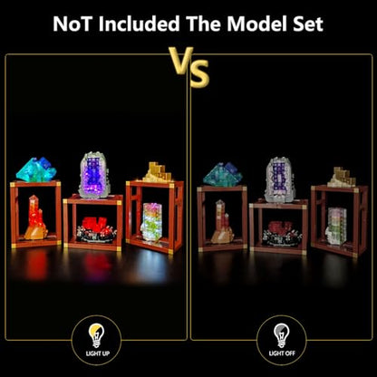 LED Light Kit Compatible with Lego 21362 Mineral Collection - color: Standard Version