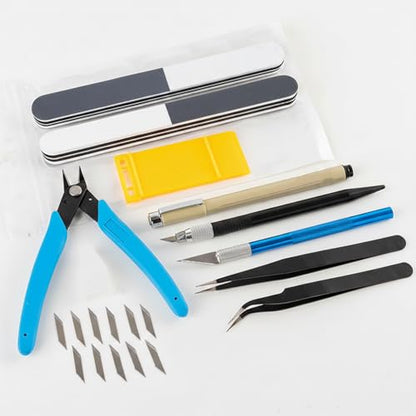 Modeler Basic Tool Set for Plastic Model Kits - Hobby Building Craft Tools