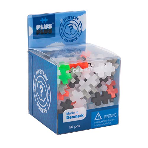 PLUS PLUS Mystery Makers, Robots Bundle 2 - Building Blocks Set - style: Robots, Bundle 2