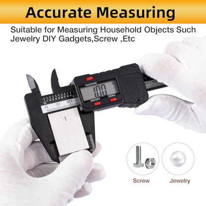 6 inch Digital Caliper Micrometer - color: Black