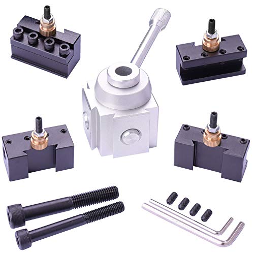 120034 Tool Post & Lathe Tool Holder & Axa Tool Holder for Mini Lathe