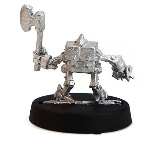 Stonehaven Mechanical Berserker Miniature - 21mm Lead-Free Pewter Figure, 28mm Scale, Unpainted, Made in USA
