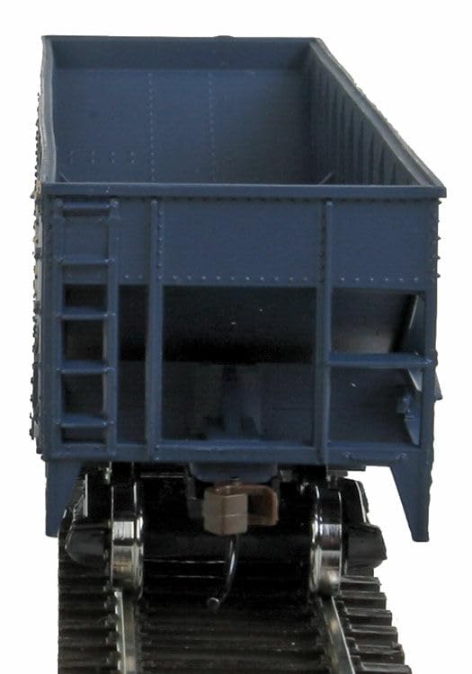 Walthers Trainline Offset Hopper-Ready to Run-CSX Transportation (Blue, Yellow; Boxcar Logo) 931-1425 HO Scale Model Railroad - Freight Model - style: Offset Hopper