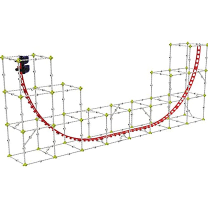 Thames & Kosmos | Roller Coaster Engineering STEM Kit | Design, Build, Experiment w/ Working Models | Explore Physics, Forces, Motion, Energy, Velocity & More | Solve Building Challenges