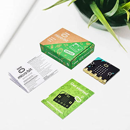 KEYESTUDIO Microbit Basic Starter Kit for BBC Micro:bit V2 Accessories STEM Kit Coding for Beginners (Micro:bit V2.21 Included)