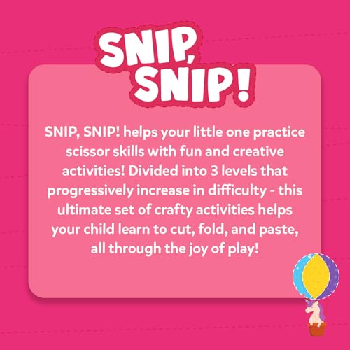 Skillmatics Snip Snip Unicorns & Princesses, Scissor Skills, Felt Craft Kit - style: 4. Unicorns & Princesses