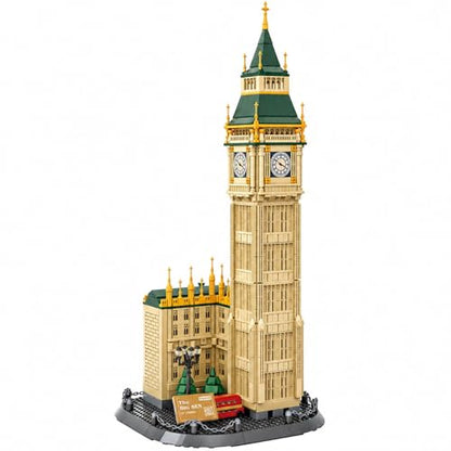 1095Pcs Big Ben London Building Set World Landmark Architecture Model Collectible Toy for Kids and Adults - color: Big Ben