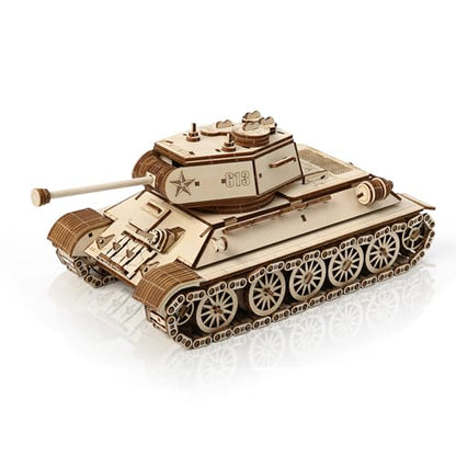 3D Wooden Puzzles for Adults, DIY Tank Model Building Kit