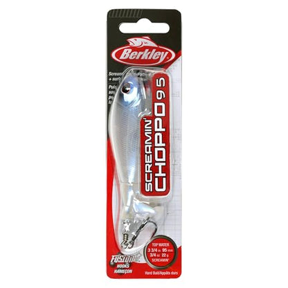 Berkley Screamin' Choppo - color: Ghost White, size: 3 3/4 in - 3/4 oz