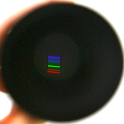 EISCO Economy Spectroscope Tube Set for Classroom Optics, Black, 6 Pack