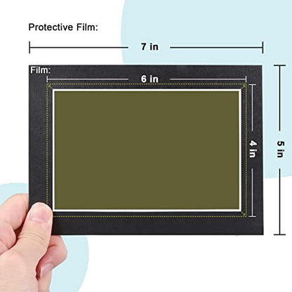 Magnetic Field Viewing Film, Magnetic Field Viewer, 6 x 4 Inch - size: 6 * 4 Inch