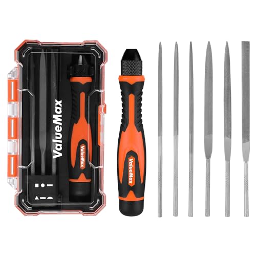 ValueMax 7PCS Interchangeable Needle File Set, Small File Set