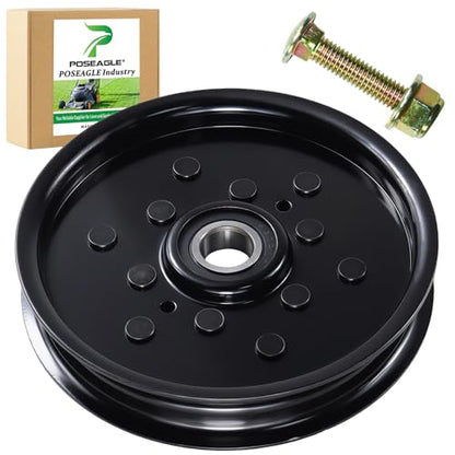 AUC16698 Idler Pulley for John Deere Z425 Z225 Z445 Lawn Tractors - size: 1xAM106627