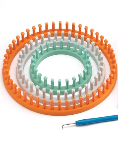 Authentic Knitting Board 'Premium' Chunky Round Knitting Loom Set - style: Chunky Round