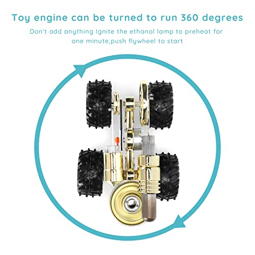 Gugxiom Hot Air Stirling Engine Kit, Mini Engine Kit