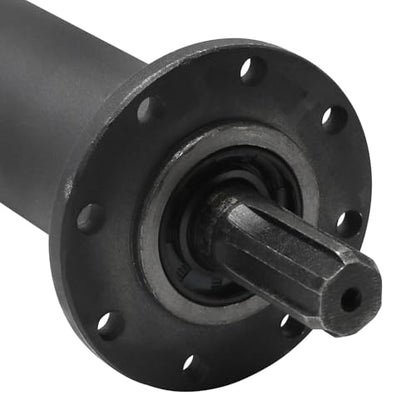 Heavy Duty 43.3" Rear Differential Axle Kit – 6T 25mm Drive Shaft with 110mm Wheel Hubs, 4 Bolt Flange for Go-Kart, Golf Cart, ATV, Quad, Buggy, Tricycle, Mini Bike, DIY Project