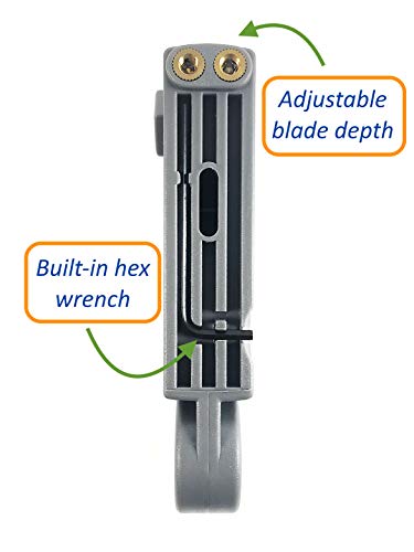 ConnectoRF Rotary Coaxial Cable Stripper RG174/188/316, 2-Blade Model (HT-332D)