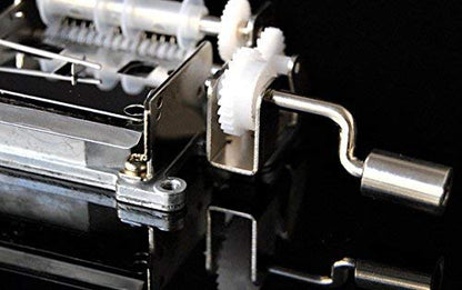 Kikkerland Make Your Own Music Box Kit, Silver
