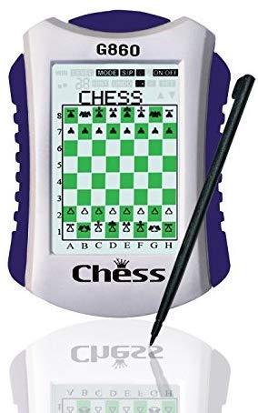 Portable Electronic Chess Game Board with Touch Control