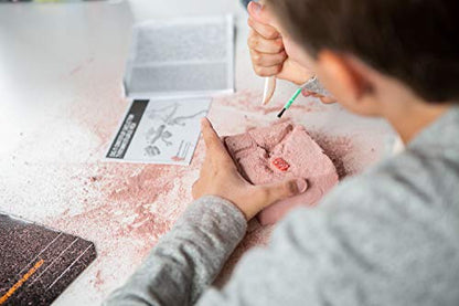 4M Tyrannosaurus Rex Skeleton Kit for Kids Ages 8-12 – T-Rex Fossil Excavation Set with 12 Realistic Bones, STEM Paleontologist Digging Kit with Hammer, Chisel & Brush, Educational Gift