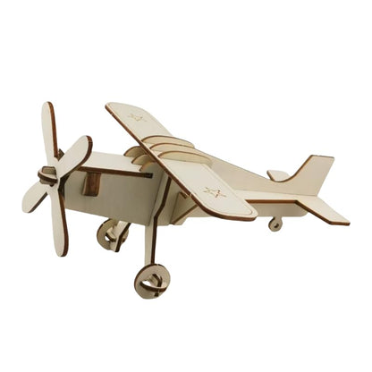 5 in 1 DIY Wooden STEM Self Assembly Kit, Science Experiment Building Models, Solar Fan, Pneumatic Boat, Marble Run Machine, Wooden Airplane & Magnifier, Educational Engineering Toy Gift for Kids 8-14 - style: Stem kits-E