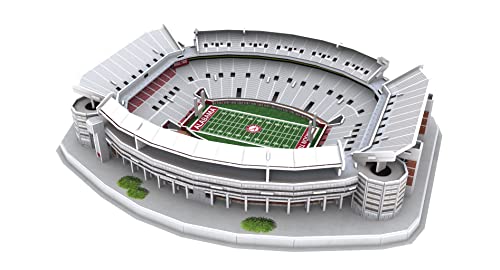 Pro Lion 3D Jigsaw Puzzle Bryant-Denny Stadium Construction Building Kits - 139 Pieces | Alabama Crimson Tide Football Gifts for Boys, Adults, Men & Kids Aged 7+ | Puzzles Games Kit for Creative Fans - color: Alabama Crimson Tide
