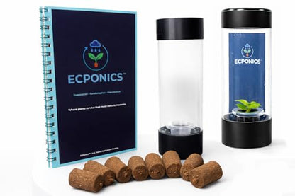 Plant Starter Survival Kit by ECPonics – Acclimation Capsule System for New & Fragile Plants, Humidity Control for Cuttings, Seedlings & Rare Plants
