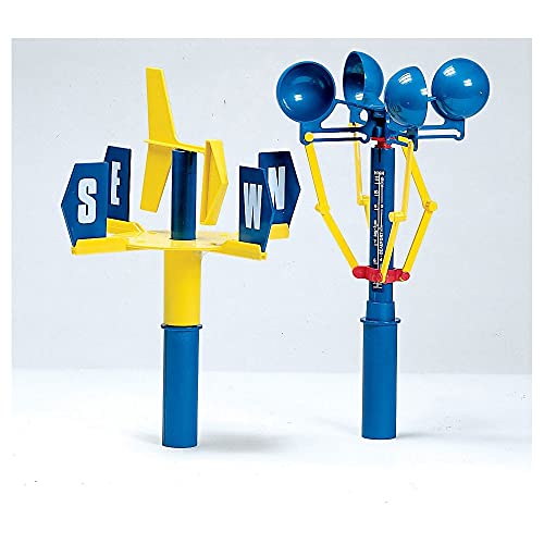 hand2mind Plastic Weather Vane, Wind Instruments, Science Supplies for Classroom, Mini Wind Vane, Weather Tools for Classroom, Wind Science, Classroom Tools, Wind Indicator, Preschool Science