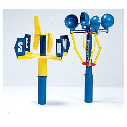 hand2mind Plastic Weather Vane, Wind Instruments, Science Supplies for Classroom, Mini Wind Vane, Weather Tools for Classroom, Wind Science, Classroom Tools, Wind Indicator, Preschool Science