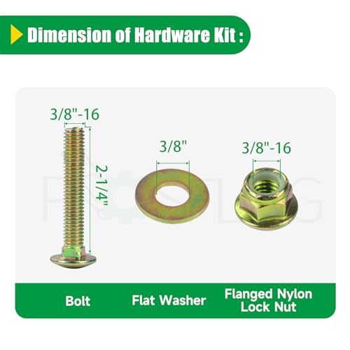 532196104 Husqvarna Idler Pulley for 54" Z254F RZ5424 Mower Decks - color: T8 1x196104