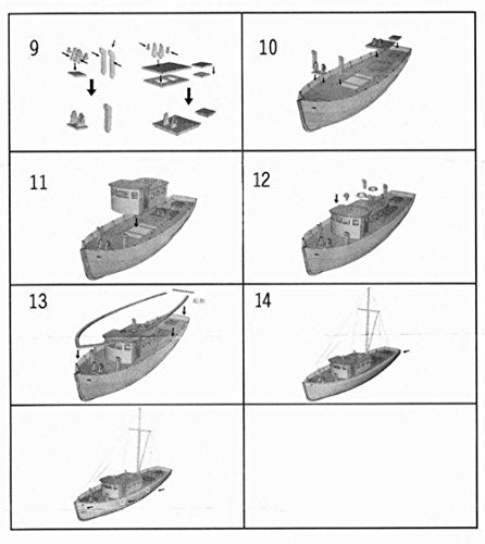 HAPYLY Scale DIY Hobby Wooden Ship Science Equipmen Assembly Model Boat Kits Sailing Boat Kit Decor Toy Gift (1:30) - size: 1:30