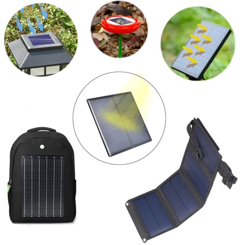 10pcs 3V 210mA Mini Solar Panel Epoxy Polycrystalline Solar Cell Panel 70mm x 70mm/2.76" x 2.76" for Solars Power Cells DIY Solar Materials Photovoltaic Cells Solar DIY System Kits