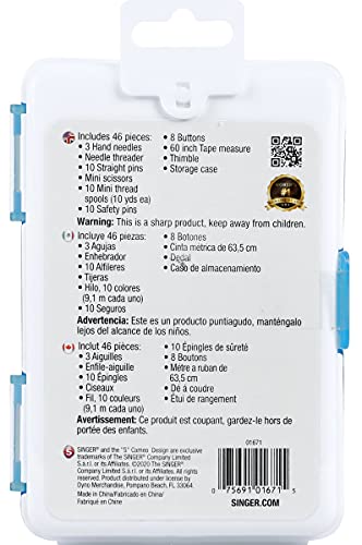 Singer 01671 Sew Essentials to Go Sewing Kit