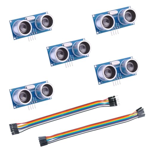 ELEGOO MEGA R3 Starter Kit and 5PCS Ultrasonic Sensor Kit Bundle for STEM