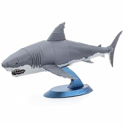 Metal Earth Great White Shark 3D Metal Model Kit Fascinations