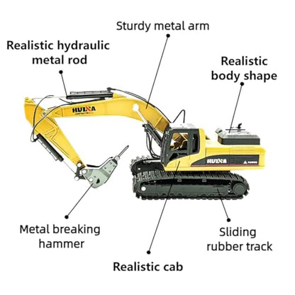 Die Cast 1:50 Scale All-Metal Demolition Machine Model - Highly Detailed Construction Toy, Perfect for Collectors and Display, Durable Alloy Material, Ideal Gift - style: Demolition Machine model